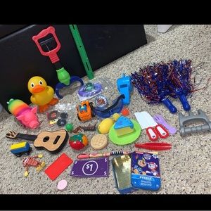 Variety of toys